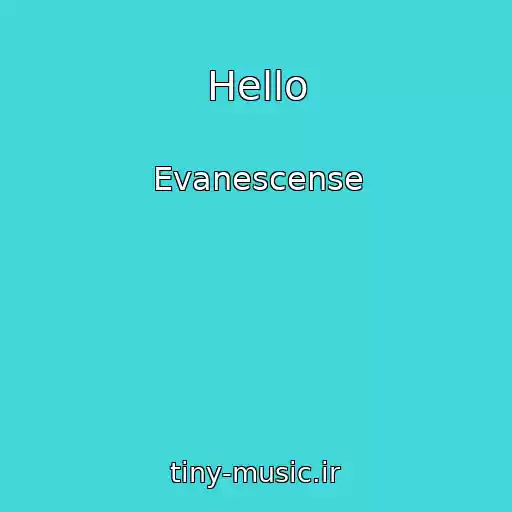 کاور آهنگ Hello از Evanescense