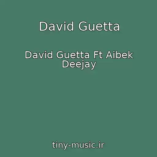 کاور آهنگ David Guetta از David Guetta Ft Aibek Deejay