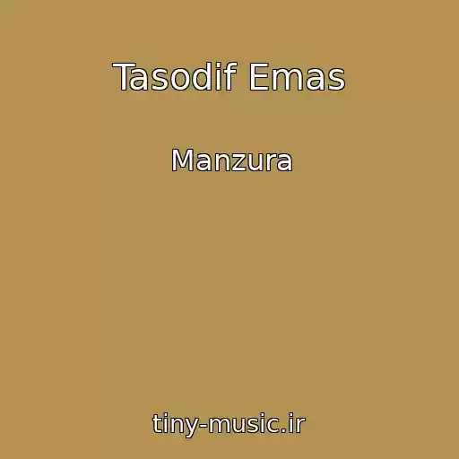 کاور آهنگ Tasodif Emas از Manzura