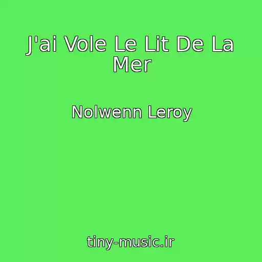 کاور آهنگ J'ai Vole Le Lit De La Mer از Nolwenn Leroy