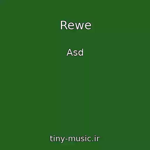 کاور آهنگ Rewe از Asd