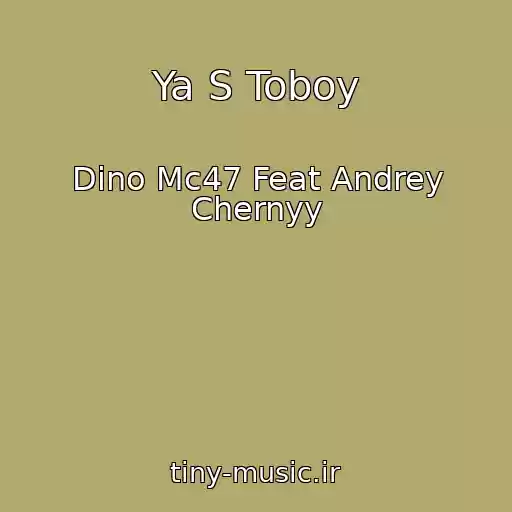 کاور آهنگ Ya S Toboy از Dino Mc47 Feat Andrey Chernyy