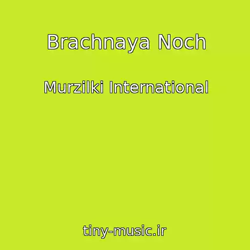 کاور آهنگ Brachnaya Noch از Murzilki International