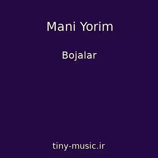 کاور آهنگ Mani Yorim از Bojalar