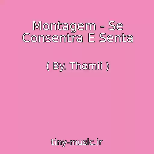 کاور آهنگ Montagem - Se Consentra E Senta از ( By. Thαmii )