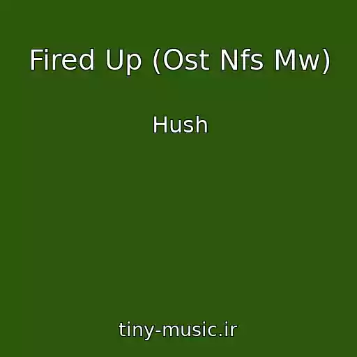 کاور آهنگ Fired Up (Ost Nfs Mw) از Hush