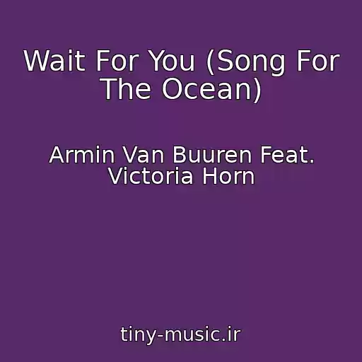 کاور آهنگ Wait For You (Song For The Ocean) از Armin Van Buuren Feat. Victoria Horn