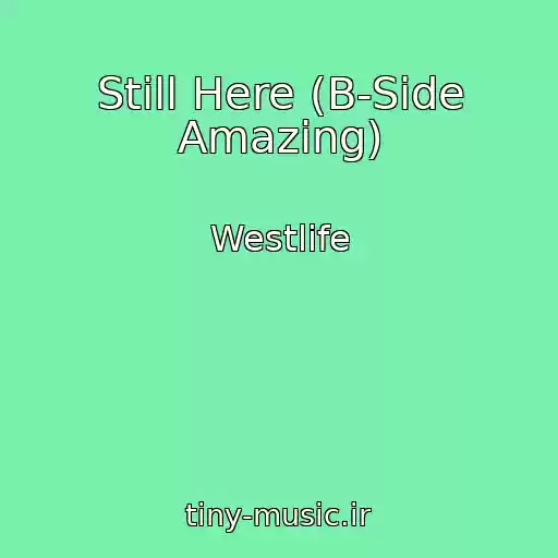 کاور آهنگ Still Here (B-Side Amazing) از Westlife