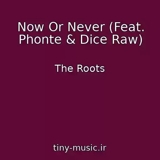 کاور آهنگ Now Or Never (Feat. Phonte & Dice Raw) از The Roots
