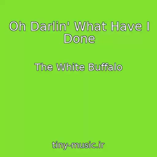 کاور آهنگ Oh Darlin' What Have I Done از The White Buffalo