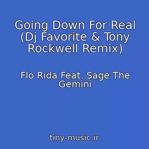 کاور آهنگ Going Down For Real (Dj Favorite & Tony Rockwell Remix) از Flo Rida Feat. Sage The Gemini