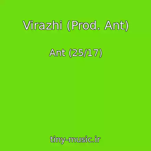 کاور آهنگ Virazhi (Prod. Ant) از Ant (25/17)