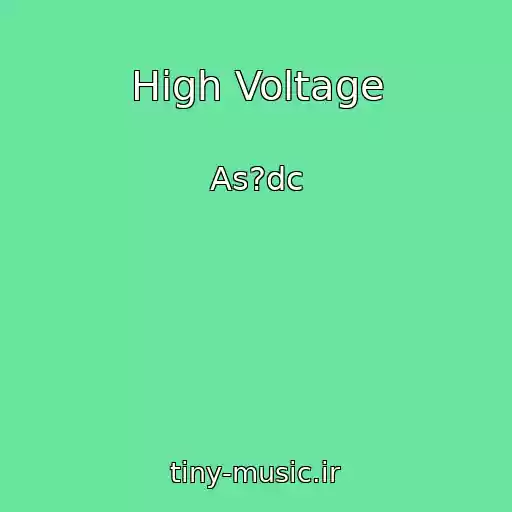کاور آهنگ High Voltage از As?dc
