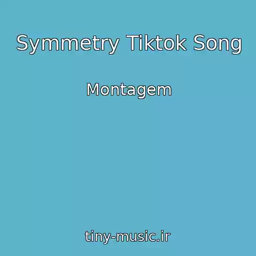 کاور آهنگ Symmetry Tiktok Song از Montagem