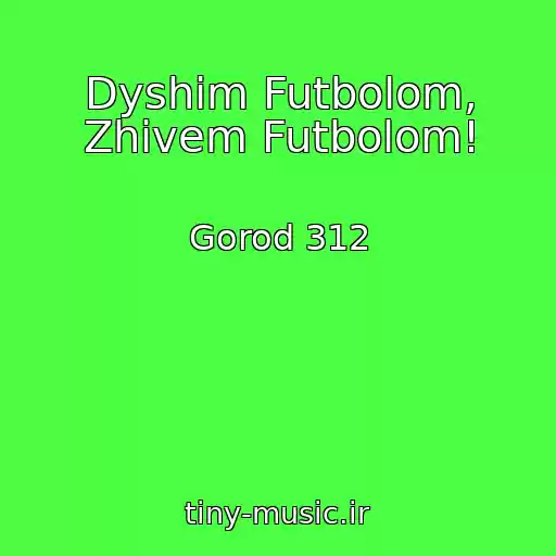 کاور آهنگ Dyshim Futbolom, Zhivem Futbolom! از Gorod 312