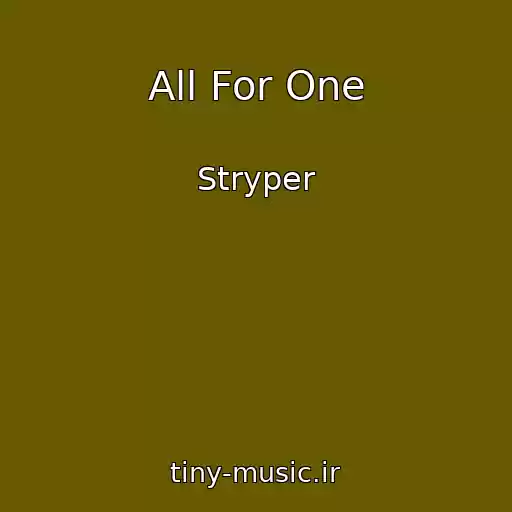 کاور آهنگ All For One از Stryper