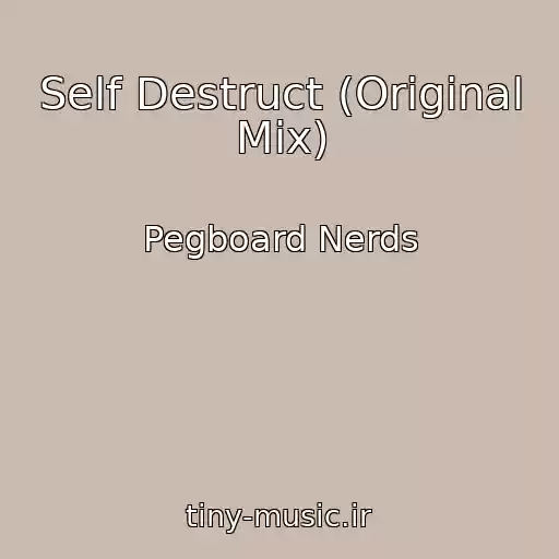 کاور آهنگ Self Destruct (Original Mix) از Pegboard Nerds