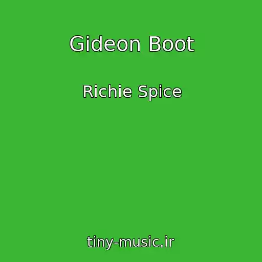 کاور آهنگ Gideon Boot از Richie Spice