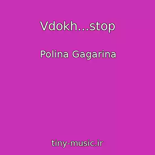 کاور آهنگ Vdokh...stop از Polina Gagarina
