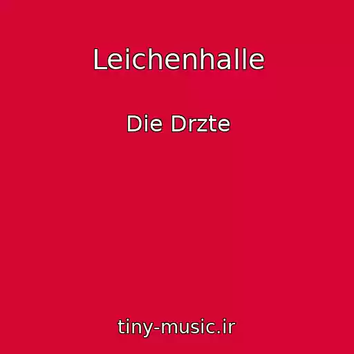 کاور آهنگ Leichenhalle از Die Drzte