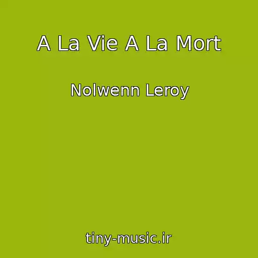 کاور آهنگ A La Vie A La Mort از Nolwenn Leroy