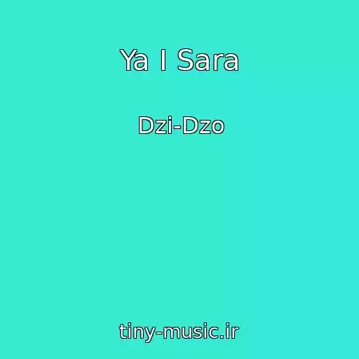 کاور آهنگ Ya І Sara از Dzi-Dzo