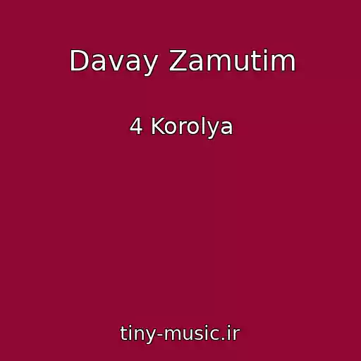 کاور آهنگ Davay Zamutim از 4 Korolya