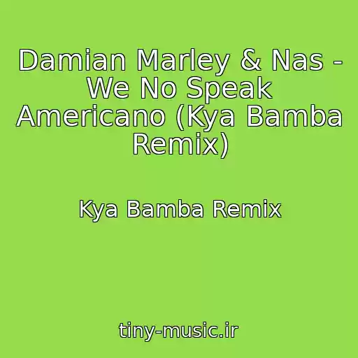 کاور آهنگ Damian Marley & Nas - We No Speak Americano (Kya Bamba Remix) از Kya Bamba Remix