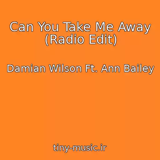 کاور آهنگ Can You Take Me Away (Radio Edit) از Damian Wilson Ft. Ann Bailey
