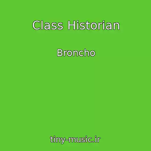 کاور آهنگ Class Historian از Broncho