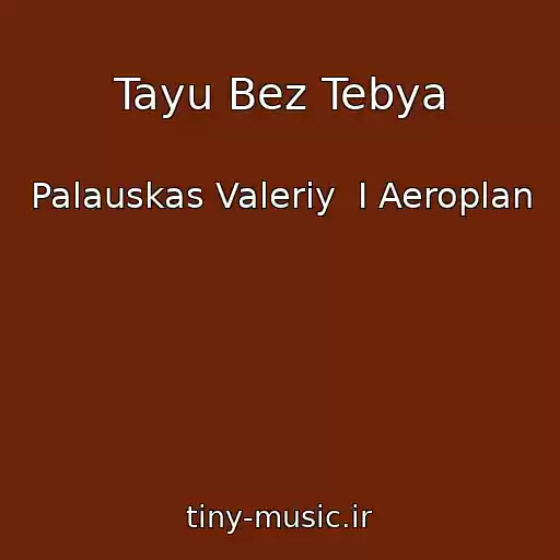کاور آهنگ Tayu Bez Tebya از Palauskas Valeriy  I Aeroplan