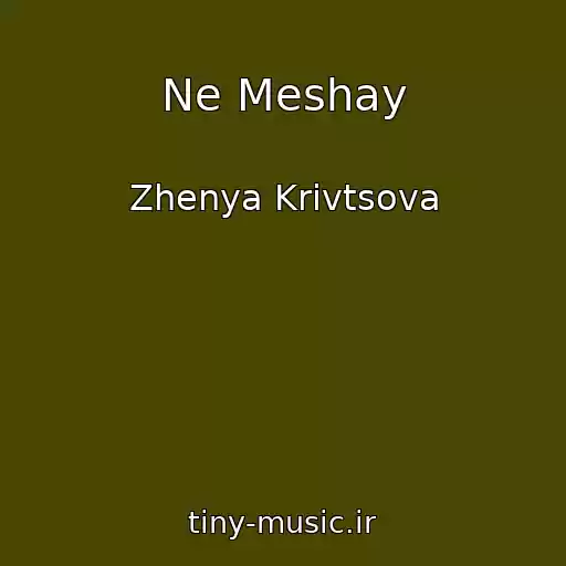 کاور آهنگ Ne Meshay از Zhenya Krivtsova