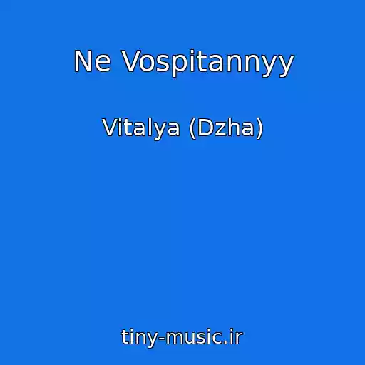 کاور آهنگ Ne Vospitannyy از Vitalya (Dzha)