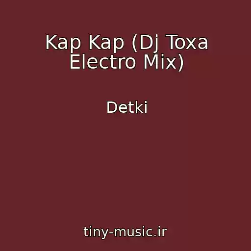 کاور آهنگ Kap Kap (Dj Toxa Electro Mix) از Detki