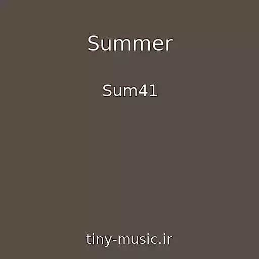 کاور آهنگ Summer از Sum41
