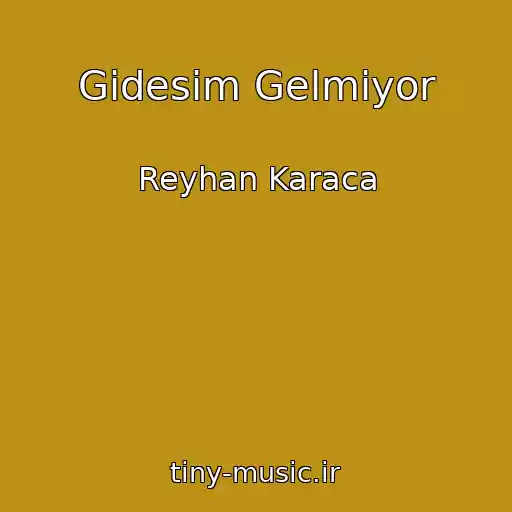 کاور آهنگ Gidesim Gelmiyor از Reyhan Karaca