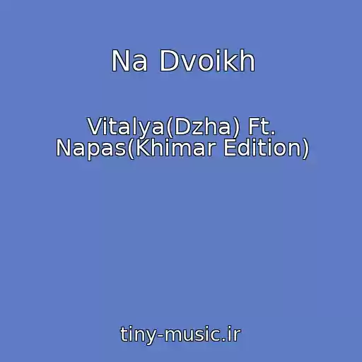 کاور آهنگ Na Dvoikh از Vitalya(Dzha) Ft. Napas(Khimar Edition)