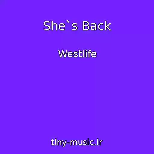 کاور آهنگ She`s Back از Westlife