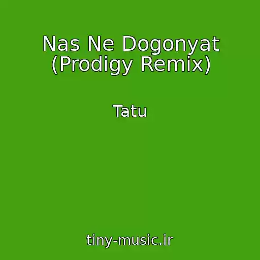کاور آهنگ Nas Ne Dogonyat (Prodigy Remix) از Tatu
