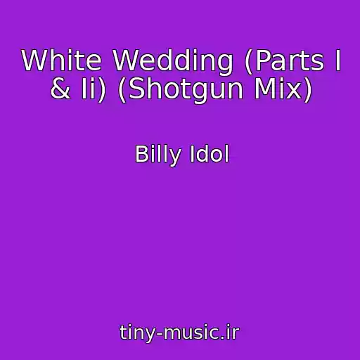 کاور آهنگ White Wedding (Parts I & Ii) (Shotgun Mix) از Billy Idol