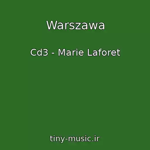 کاور آهنگ Warszawa از Cd3 - Marie Laforet
