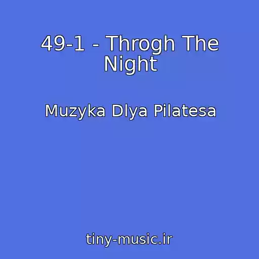 کاور آهنگ 49-1 - Throgh The Night از Muzyka Dlya Pilatesa
