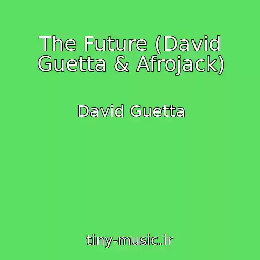 کاور آهنگ The Future (David Guetta & Afrojack) از David Guetta