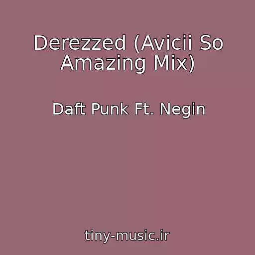 کاور آهنگ Derezzed (Avicii So Amazing Mix) از Daft Punk Ft. Negin