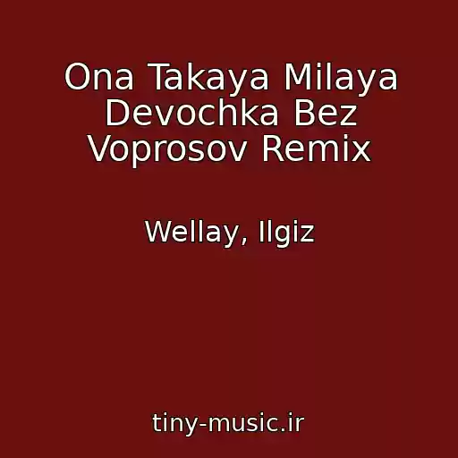 کاور آهنگ Ona Takaya Milaya Devochka Bez Voprosov Remix از Wellay, Ilgiz