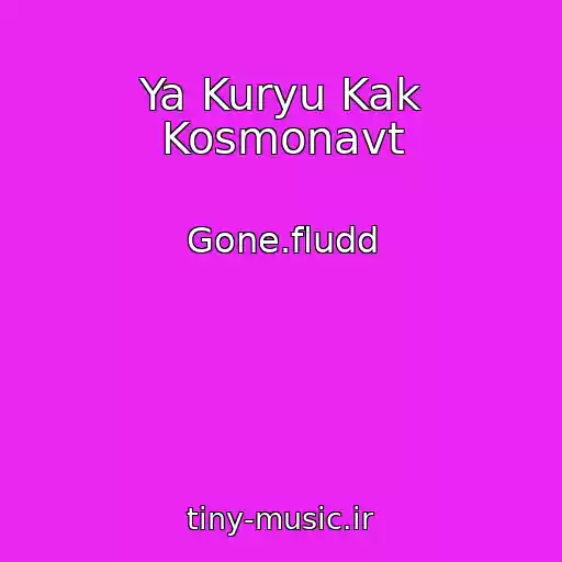 کاور آهنگ Ya Kuryu Kak Kosmonavt از Gone.fludd