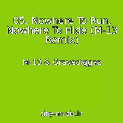 کاور آهنگ 05. Nowhere To Run, Nowhere To Hide (M-13 Remix) از M-13 & Gravediggaz