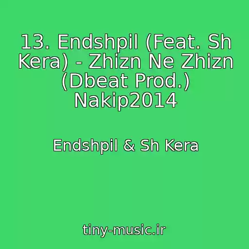 کاور آهنگ 13. Endshpil (Feat. Sh Kera) - Zhizn Ne Zhizn (Dbeat Prod.) Nakip2014 از Endshpil & Sh Kera