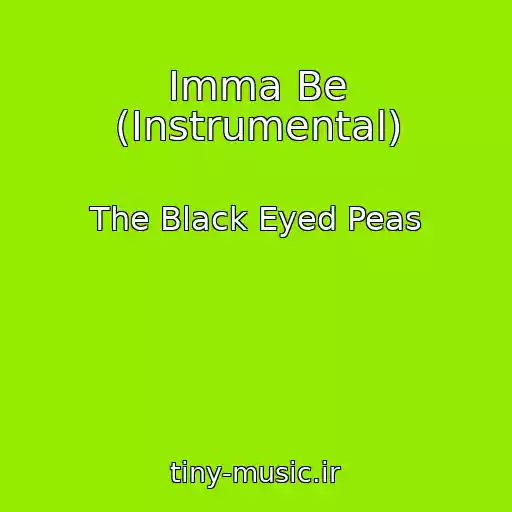 کاور آهنگ Imma Be (Instrumental) از The Black Eyed Peas
