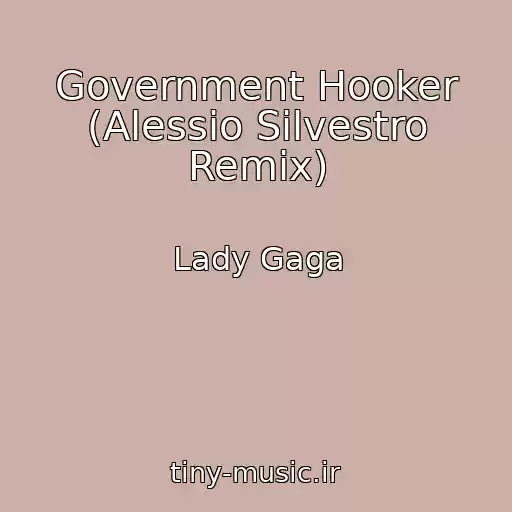 کاور آهنگ Government Hooker (Alessio Silvestro Remix) از Lady Gaga